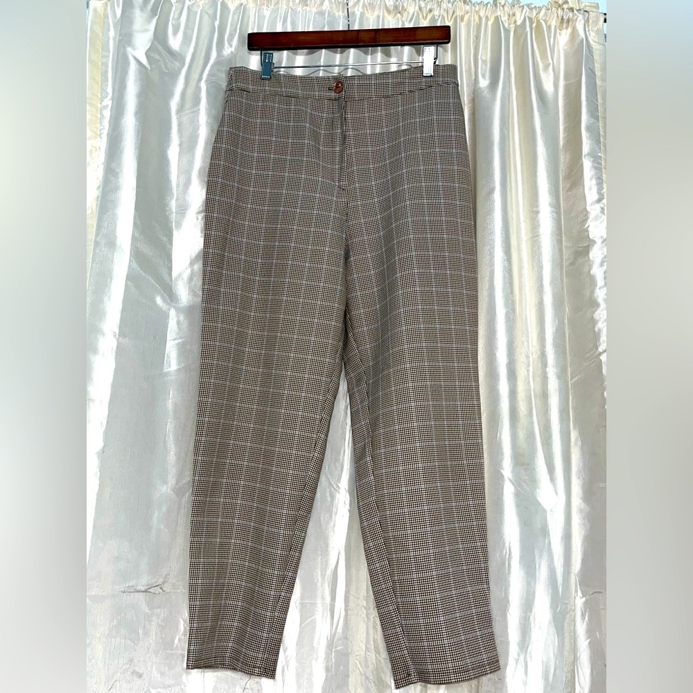 Nasty Gal Houndstooth Pants Size US 10